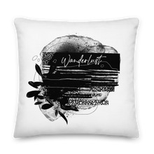 22″×22″ Wanderlust Illustration Series Premium Pillow by Design Express