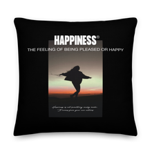 22″×22″ Happiness Premium Pillow by Design Express