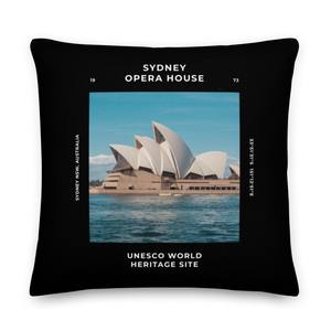 22″×22″ Sydney Australia Premium Pillow by Design Express