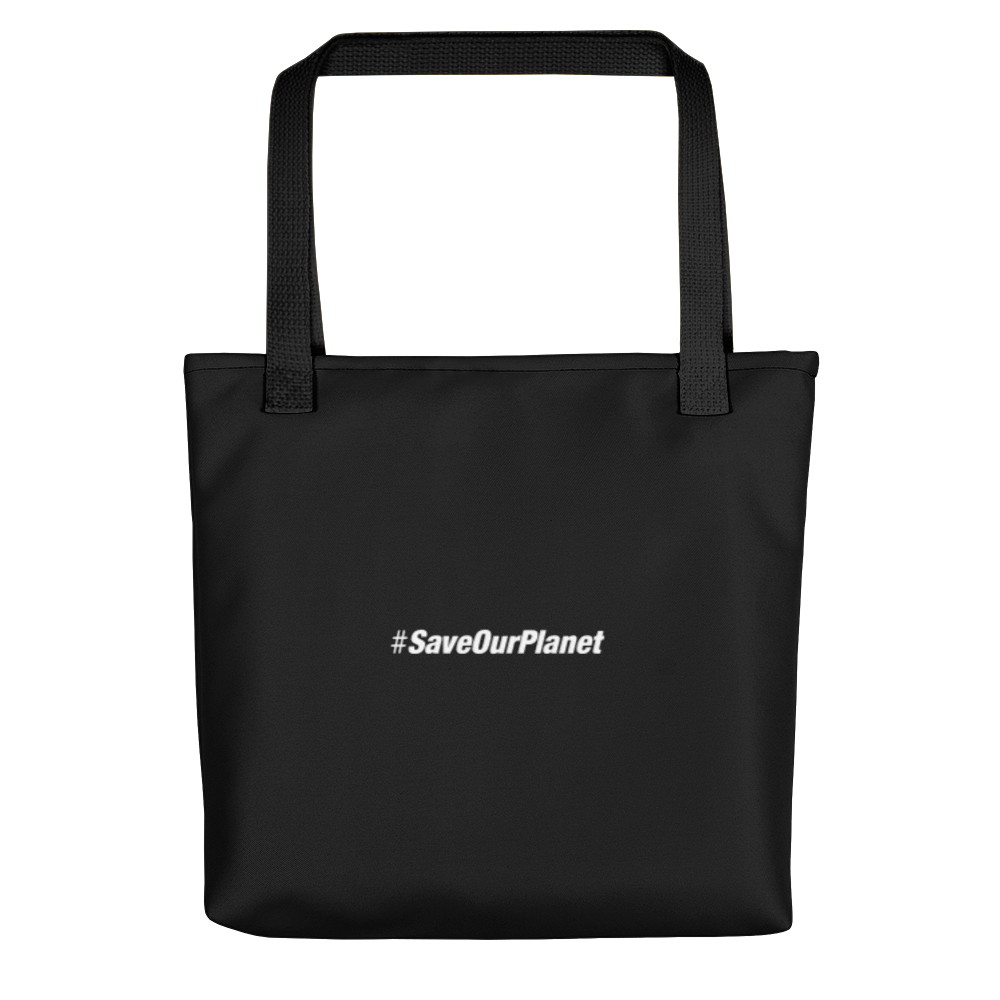 Default Title Save Our Planet, Made in Earth Tote bag by Design Express