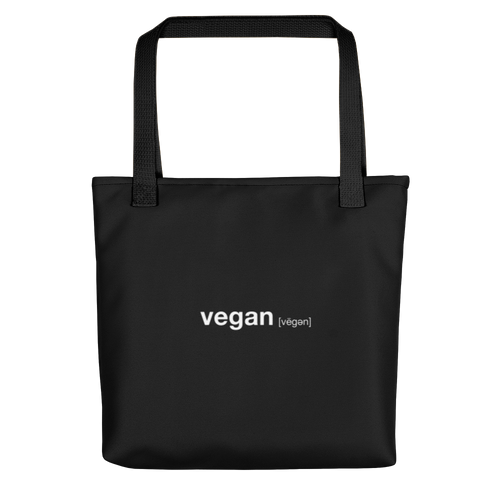 Default Title Vegan Dictionary Tote bag by Design Express