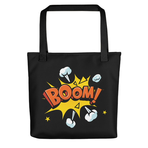 Default Title Boom Pop Art Tote bag by Design Express