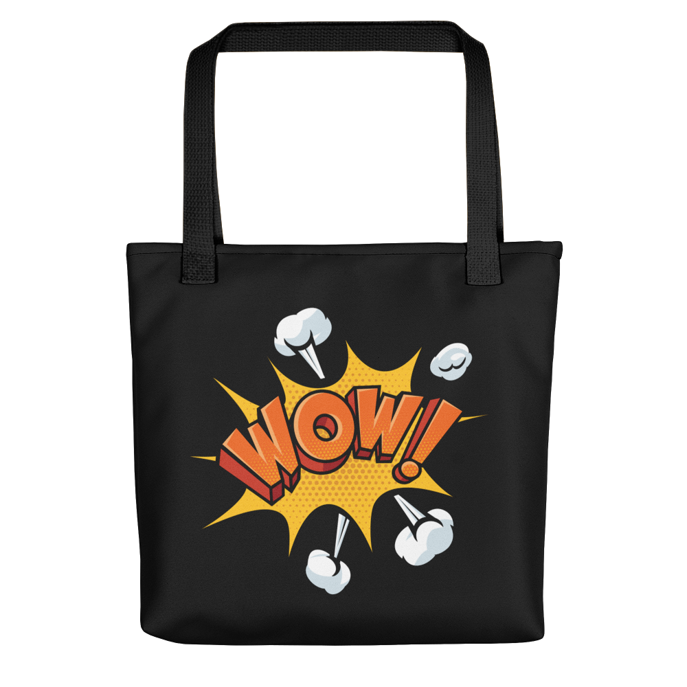 Default Title Wow Pop Art Tote bag by Design Express