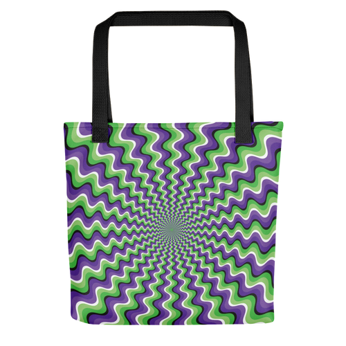 Default Title Optical Illusion Tote bag by Design Express