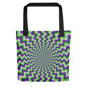 Default Title Optical Illusion Tote bag by Design Express