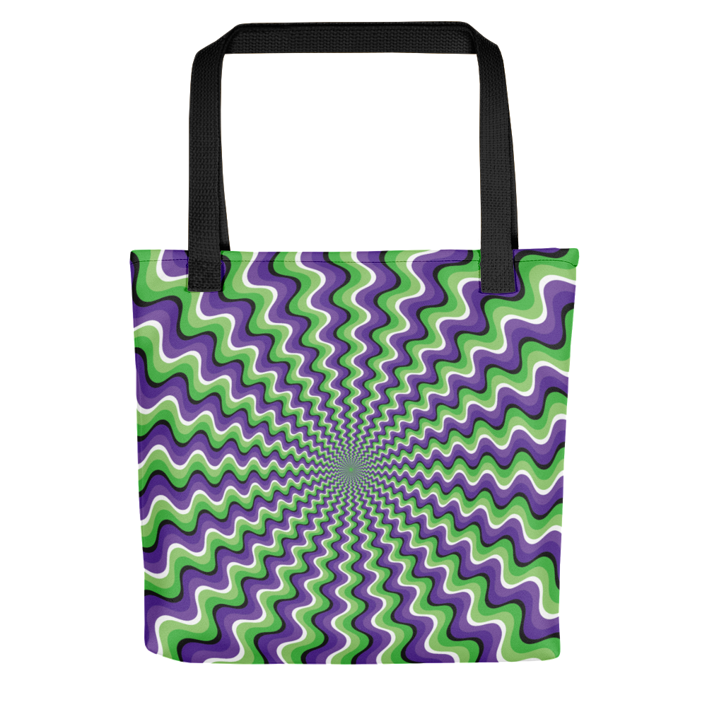 Default Title Optical Illusion Tote bag by Design Express