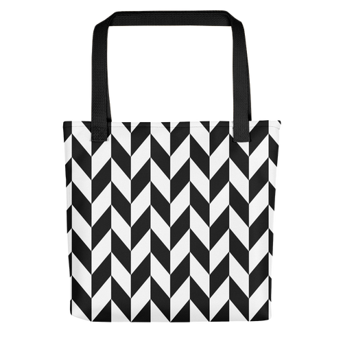 Default Title Chevron Flip Pattern Tote bag by Design Express