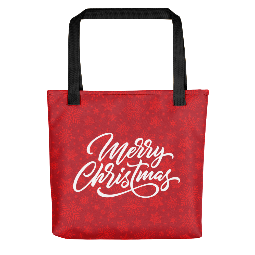 Default Title Merry Christmas Tote bag by Design Express