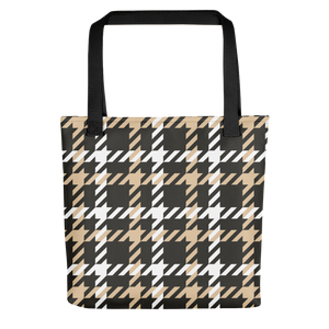 Default Title Houndstooth Large Pattern Tote bag by Design Express