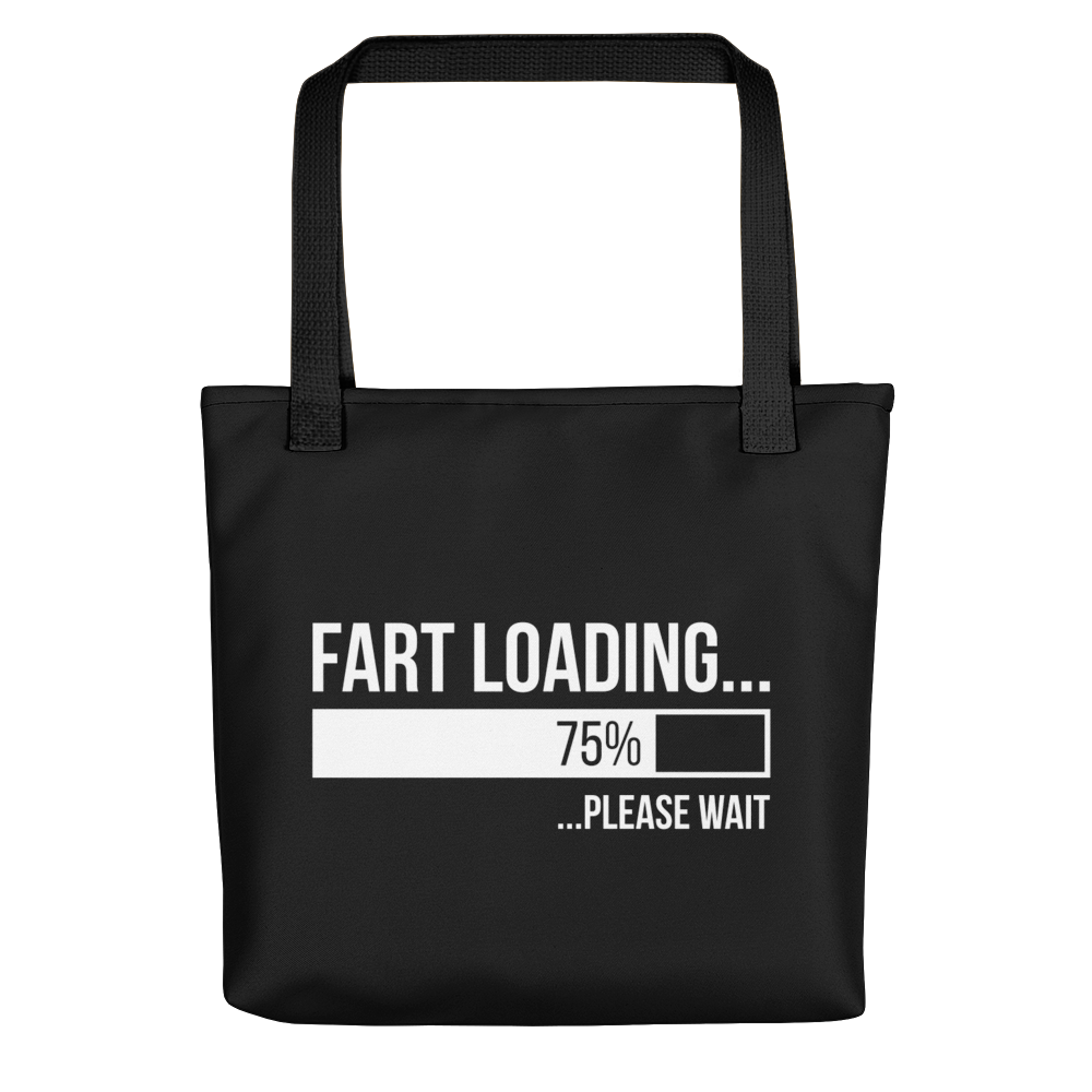 Default Title Fart Loading (Funny) Tote bag by Design Express