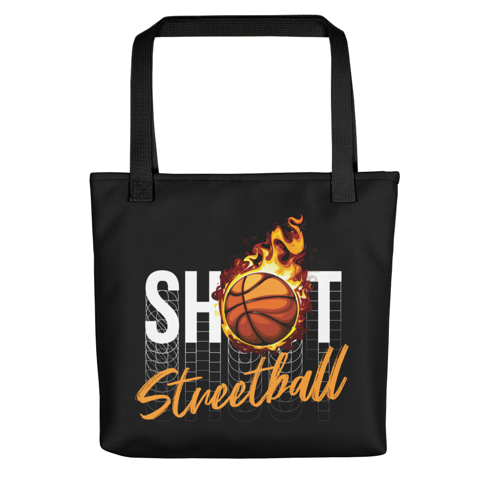 Default Title Shoot Streetball Tote bag by Design Express