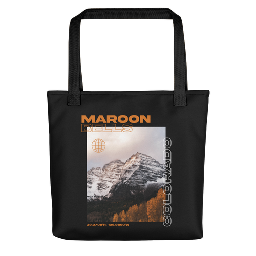 Default Title Maroon Bells, Colorado Tote bag by Design Express