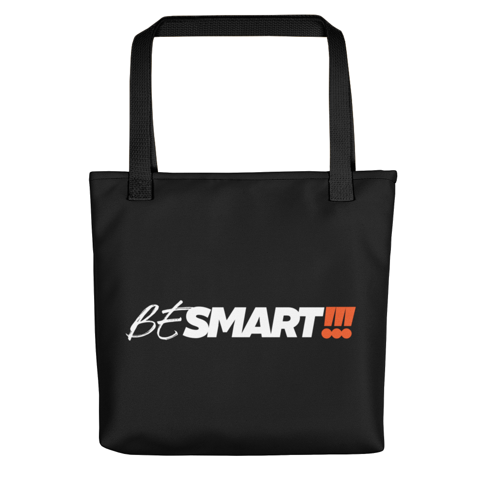 Default Title Be Smart (Motivation) Tote bag by Design Express