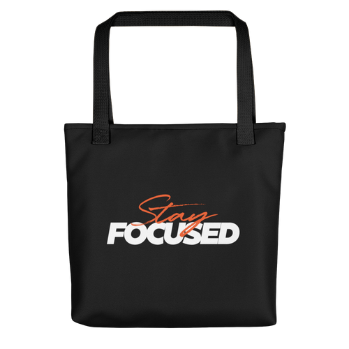 Default Title Stay Focused (Motivation) Tote bag by Design Express