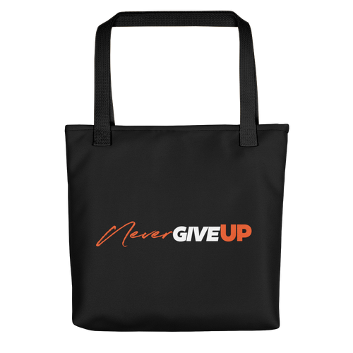 Default Title Never Give Up (Motivation) Tote bag by Design Express