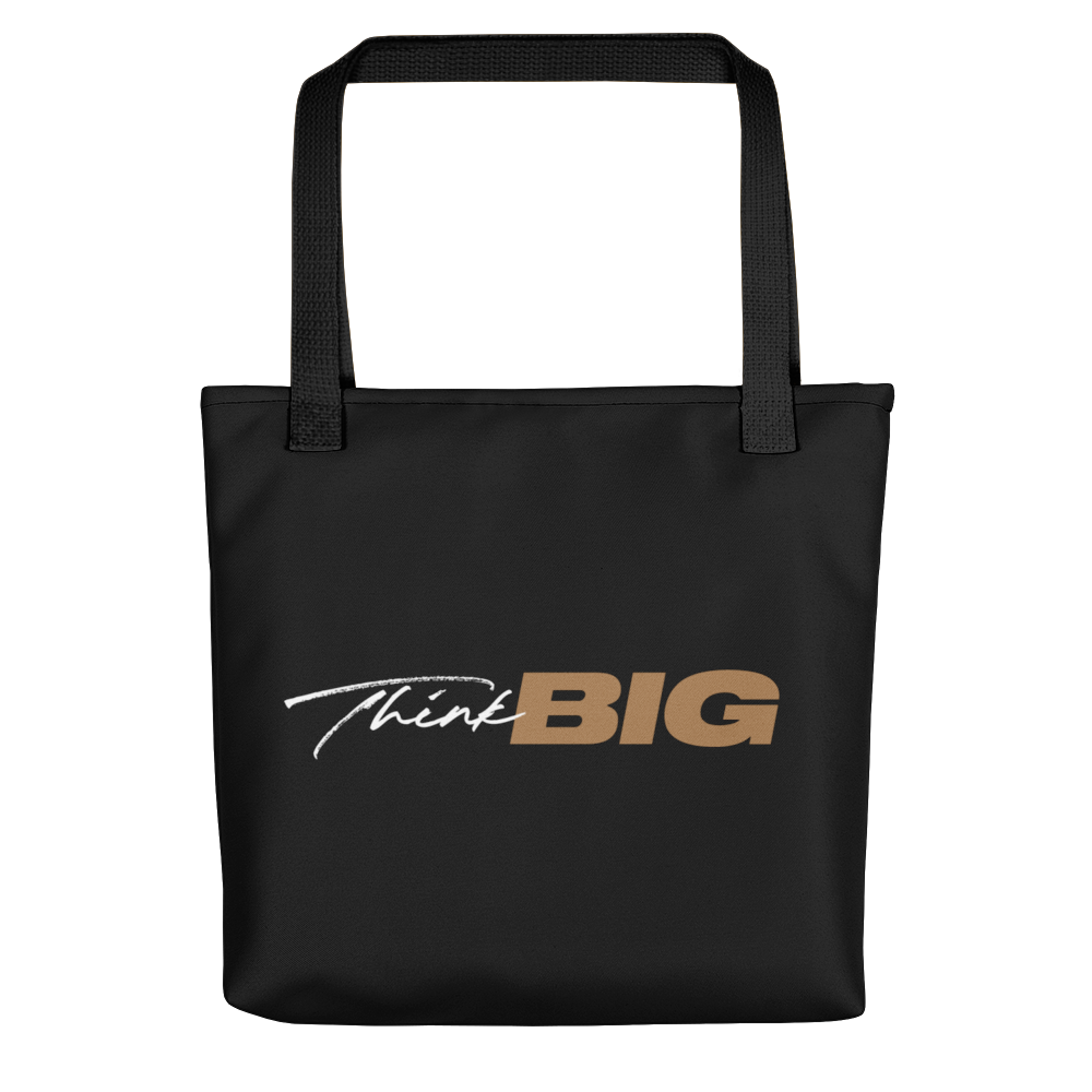 Default Title Think BIG (Motivation) Tote bag by Design Express