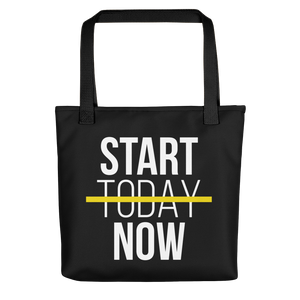 Default Title Start Now (Motivation) Tote bag by Design Express