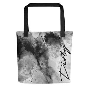 Default Title Dirty Abstract Ink Art Tote bag by Design Express