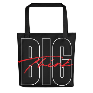 Default Title Think BIG (Bold Condensed) Tote bag by Design Express