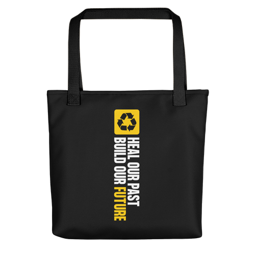 Default Title Heal our past, build our future (Motivation) Tote bag by Design Express