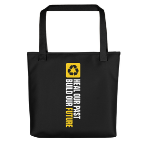 Default Title Heal our past, build our future (Motivation) Tote bag by Design Express