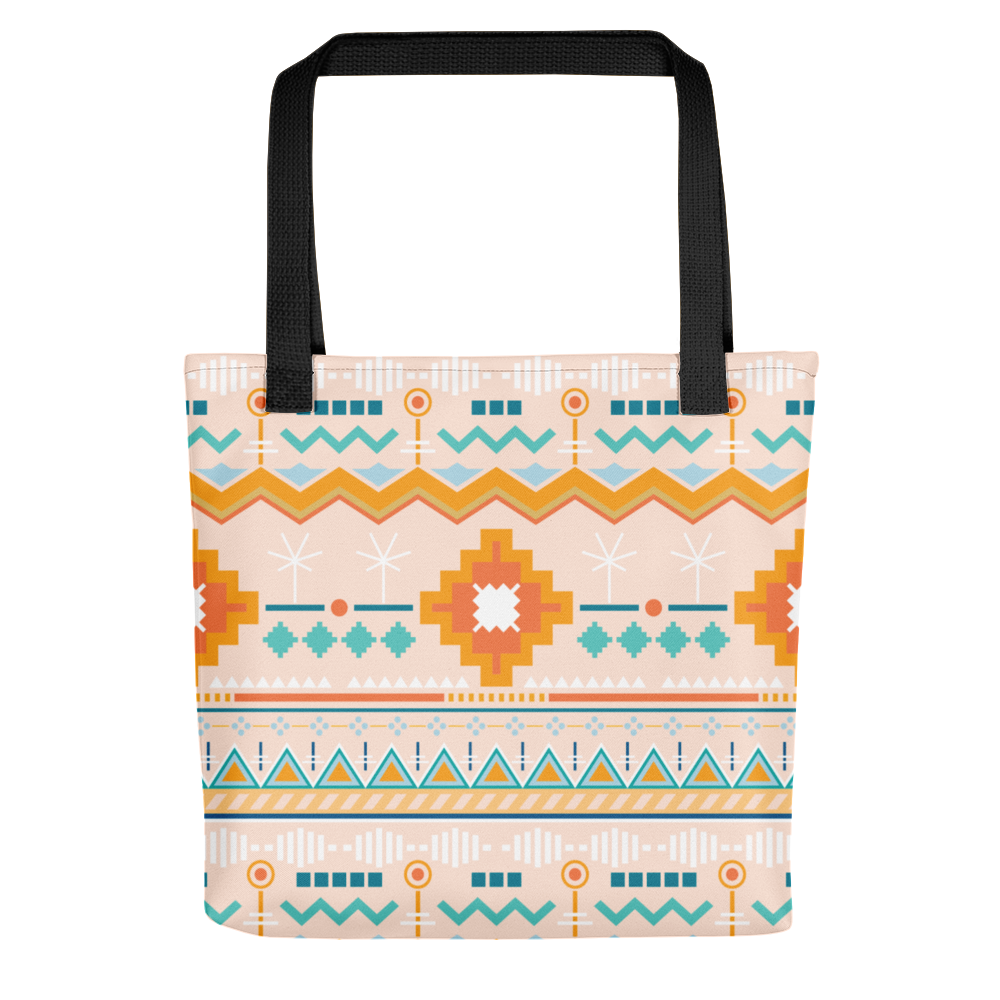 Default Title Traditional Pattern 02 Tote bag by Design Express