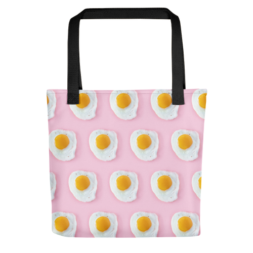 Default Title Pink Eggs Pattern Tote bag by Design Express