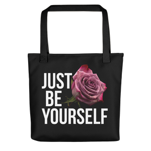 Default Title Just Be Yourself Tote bag by Design Express