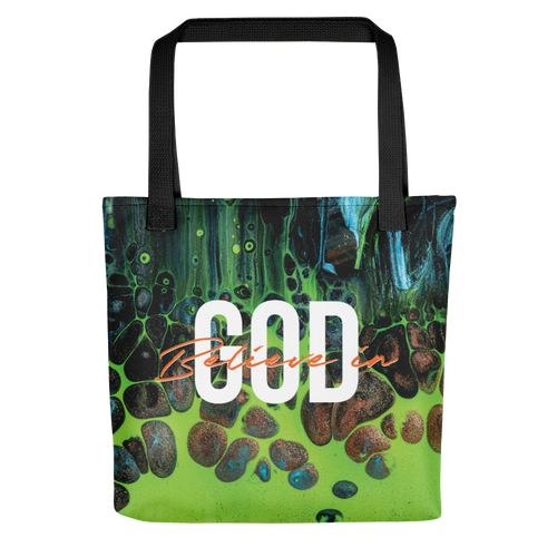 Default Title Believe in God Tote bag by Design Express