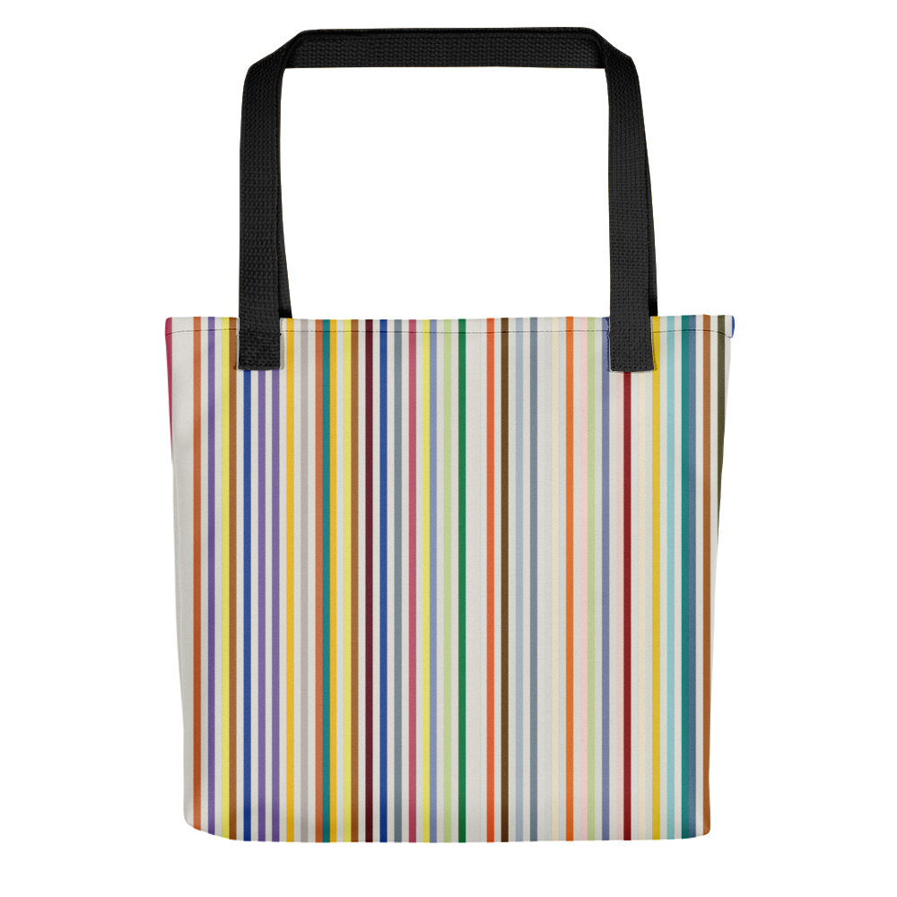 Default Title Colorfull Stripes Tote bag by Design Express