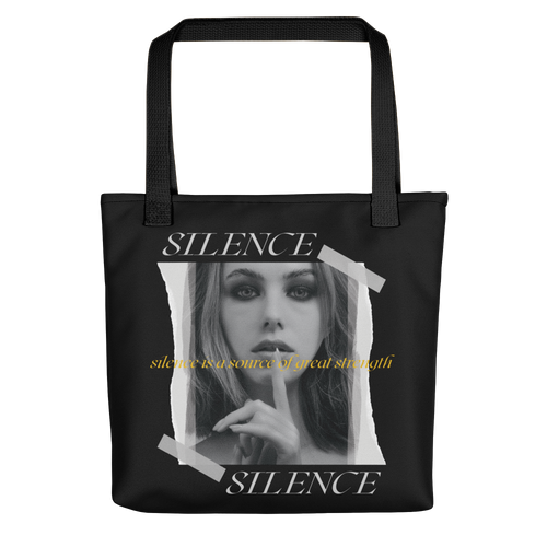 Default Title Silence Tote bag by Design Express