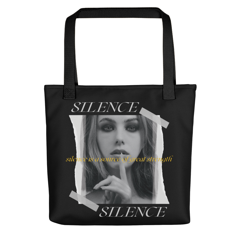 Default Title Silence Tote bag by Design Express