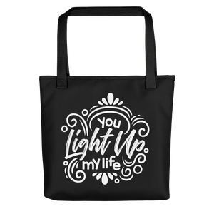 Default Title You Light Up My Life Tote bag by Design Express