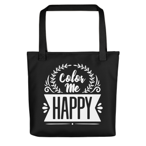 Default Title Color Me Happy Tote bag by Design Express