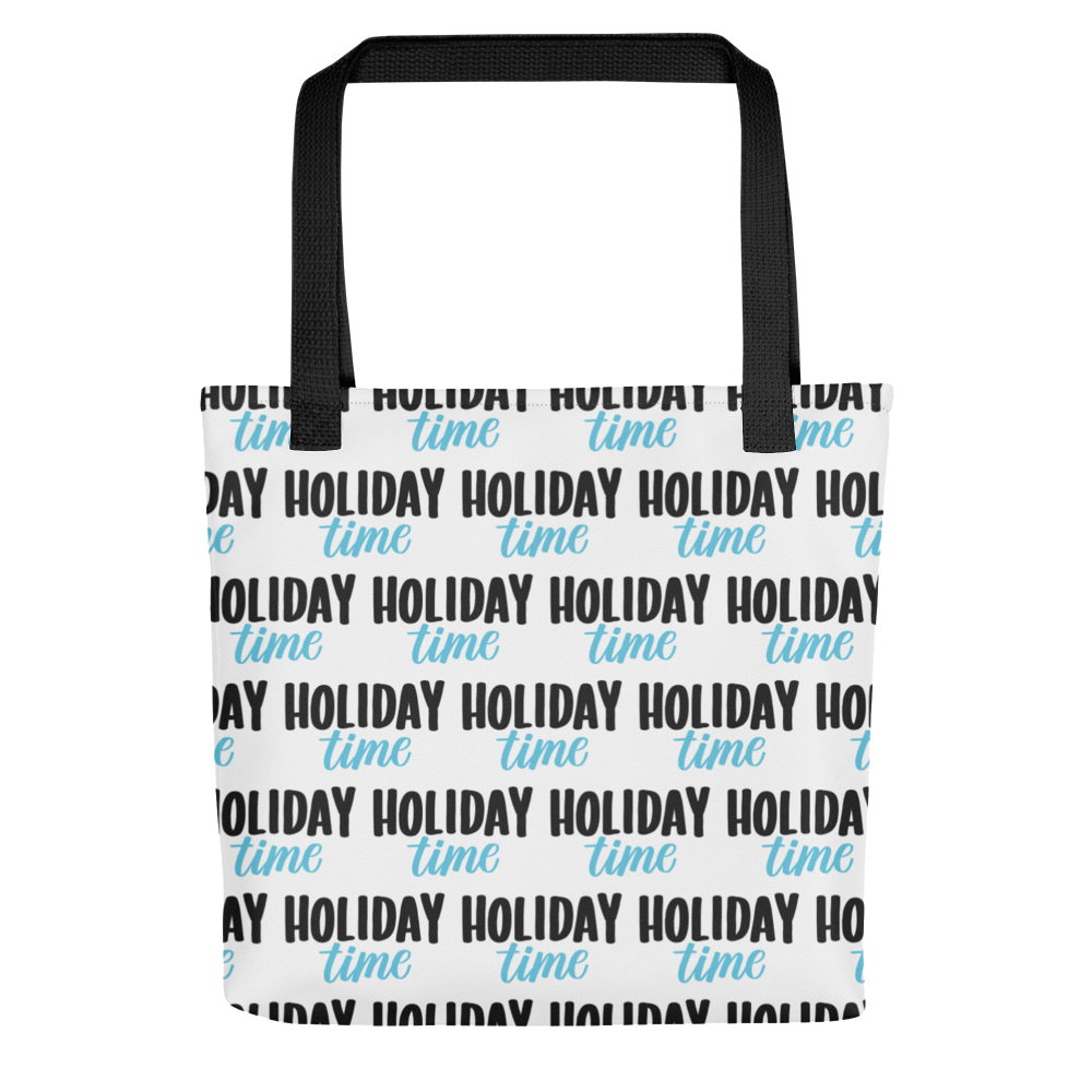 Default Title Holiday Time Tote bag by Design Express