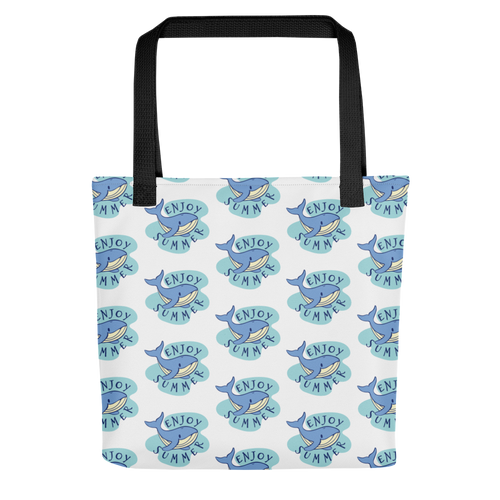 Default Title Whale Enjoy Summer Tote bag by Design Express