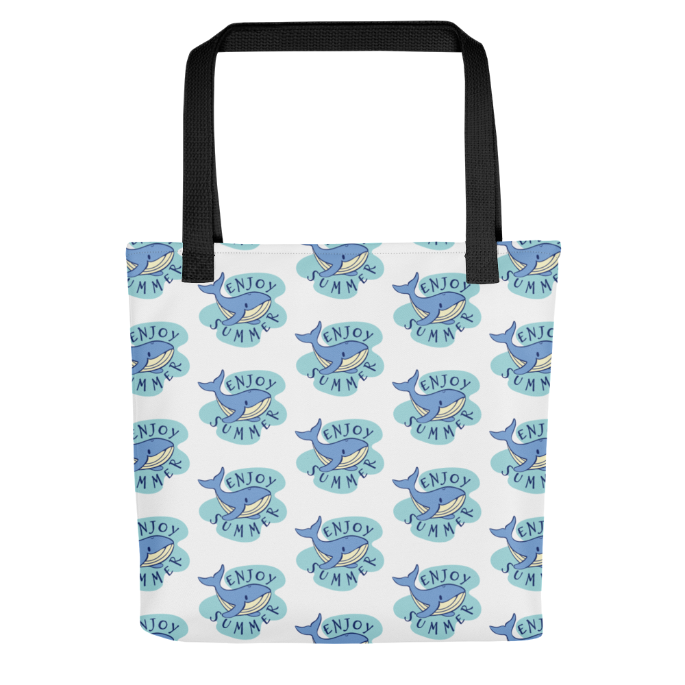 Default Title Whale Enjoy Summer Tote bag by Design Express
