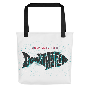 Default Title Only Dead Fish Go with the Flow Tote bag by Design Express