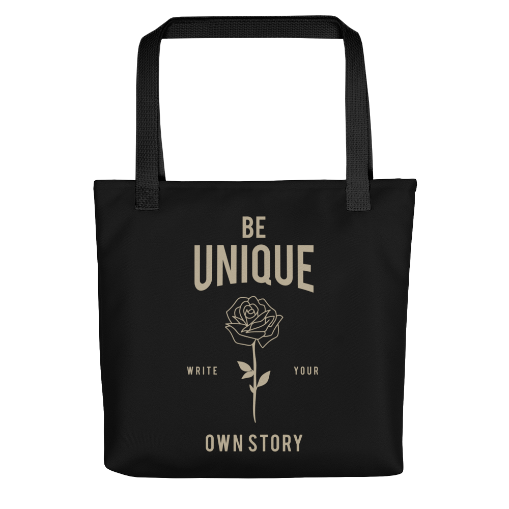 Default Title Be Unique, Write Your Own Story Tote bag by Design Express