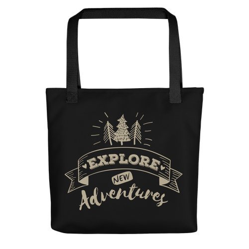 Default Title Explore New Adventures Tote bag by Design Express