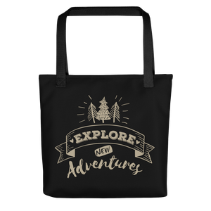 Default Title Explore New Adventures Tote bag by Design Express