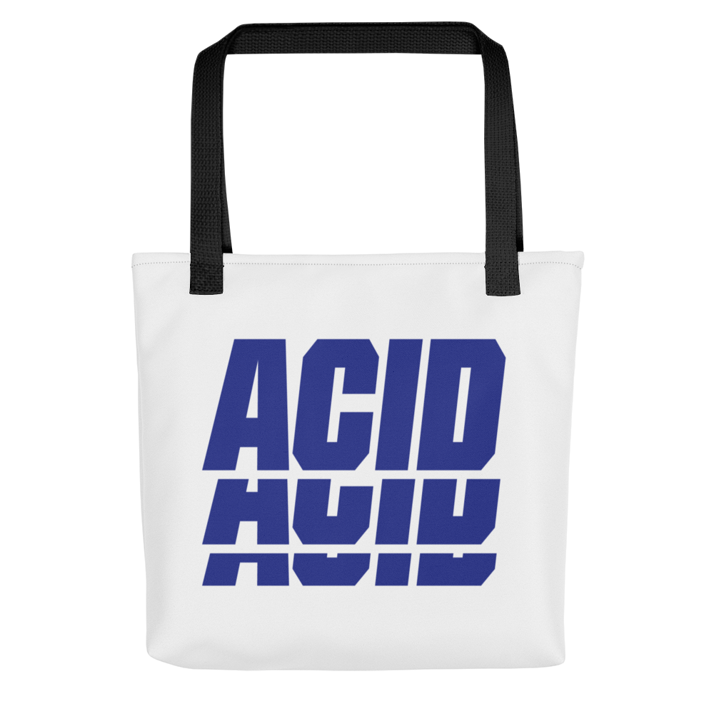 Default Title ACID Blue Tote bag by Design Express