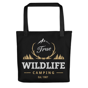 Default Title True Wildlife Camping Tote bag by Design Express