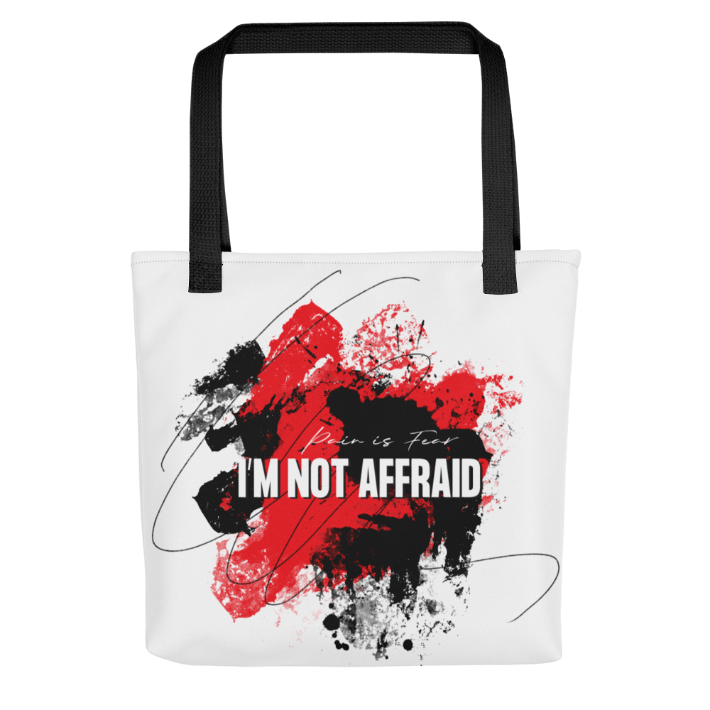 Default Title I'm Not Affraid Tote bag by Design Express