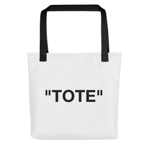 Default Title "PRODUCT" Series "TOTE" Tote Bag White by Design Express