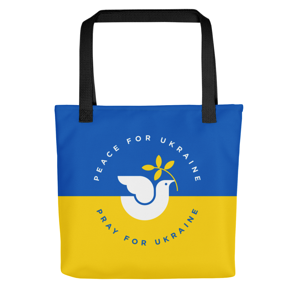 Default Title Peace For Ukraine Tote bag by Design Express