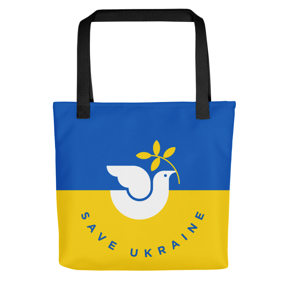 Default Title Save Ukraine Tote bag by Design Express