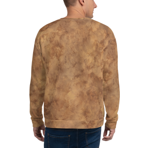 Crossbreed Brown "All Over Animal" Unisex Sweatshirt by Design Express