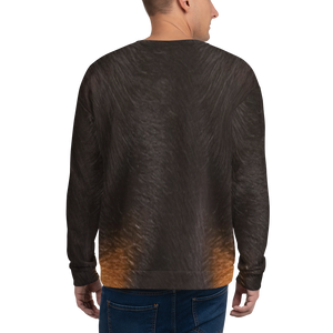 Dachshund "All Over Animal" Unisex Sweatshirt by Design Express