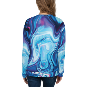 Lucid Blue Unisex Sweatshirt by Design Express